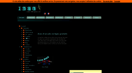 jeux flash 1980