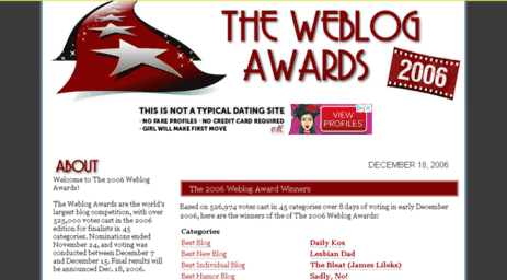 2006.weblogawards.org