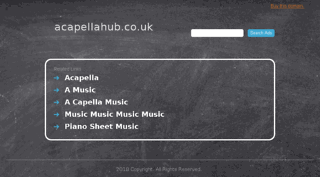 acapellahub.co.uk