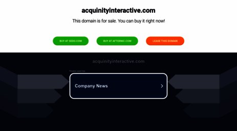 acquinityinteractive.com