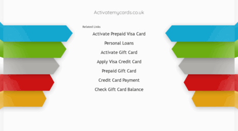 activatemycards.co.uk