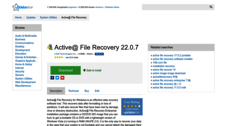 active-file-recovery.updatestar.com
