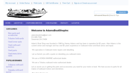 adamsboatshopga.com