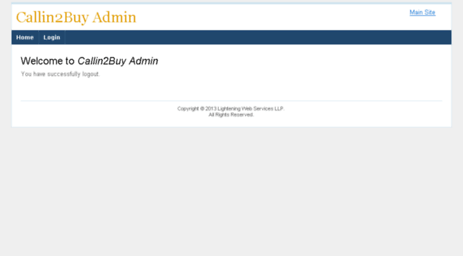 admin.callin2buy.com