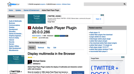 adobe-flash-player-plugin.updatestar.com