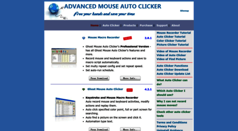 Visit Advanced Mouse Auto Clicker Com Auto Clicker Auto Mouse