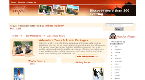 adventure-tours.indianholiday.com