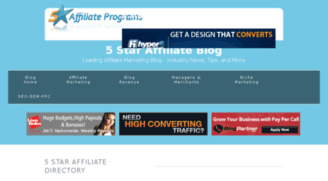 affiliate-directory.5staraffiliateprograms.com
