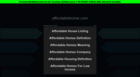 affordablehome.com
