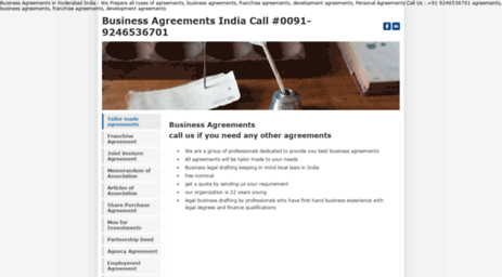 agreement.co.in