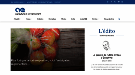 agriculture-environnement.fr