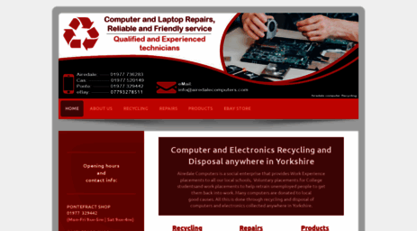 airedalecomputerrecycling.co.uk