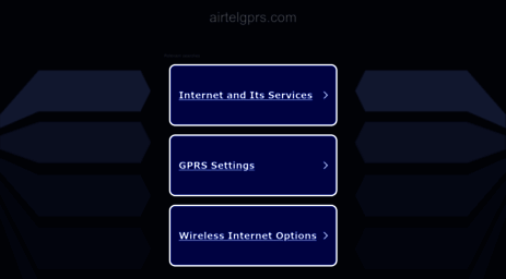 airtelgprs.com