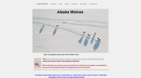 alaskawolves.org