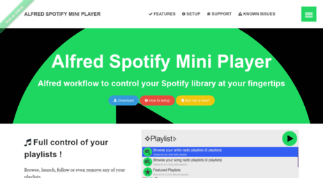 alfred-spotify-mini-player.com
