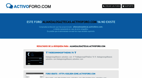 alianzalosaztecas.activoforo.com