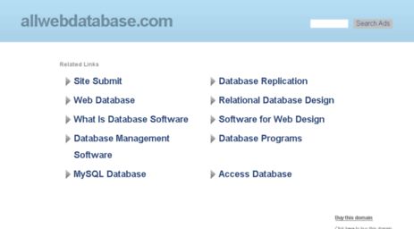 allwebdatabase.com