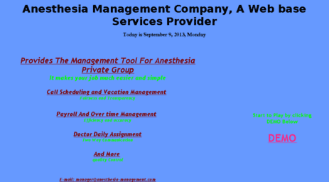 anesthesia-management.com