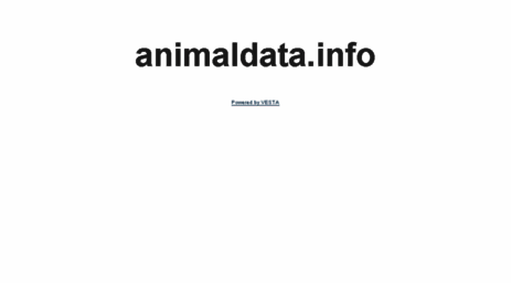 animaldata.info