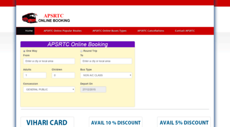 apsrtconlinebooking.co.in