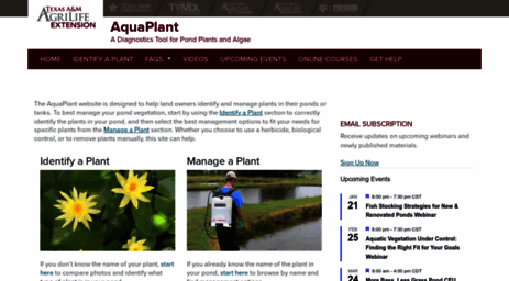 aquaplant.tamu.edu