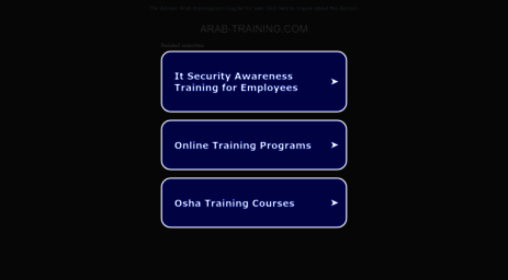 arab-training.com