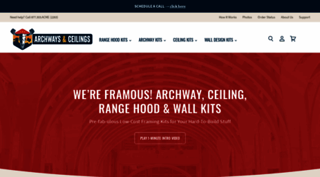 Visit Archwaysandceilings Com Archway Ceiling Wall Design