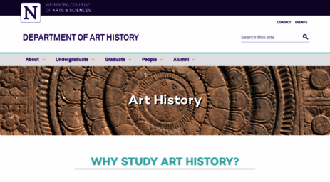 arthistory.northwestern.edu