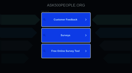 ask500people.com