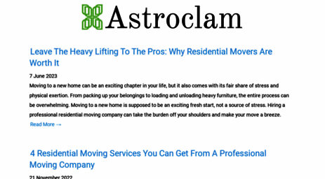 astroclam.com