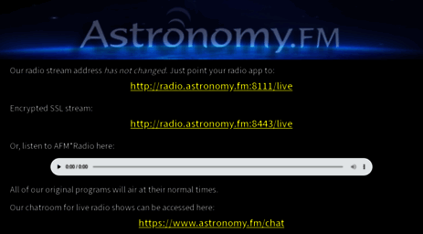 astronomy.fm