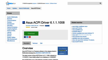 asus-acpi-driver.updatestar.com