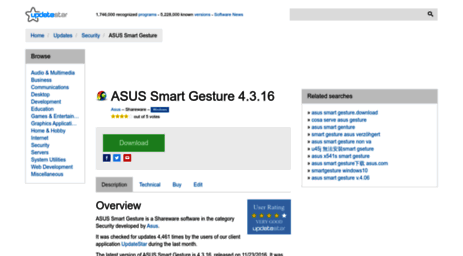 asus support download asus smart gesture for windows 8