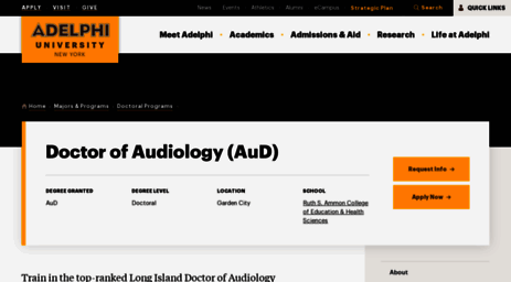 audiology.adelphi.edu