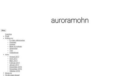 auroramohn.blogg.no
