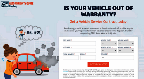 autowarrantyquotecenter.com
