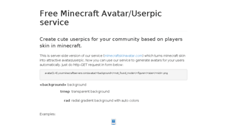 avatar.yourminecraftservers.com