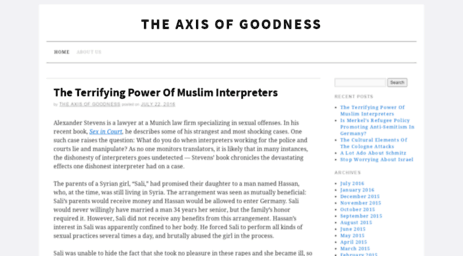 axis-of-goodness.com