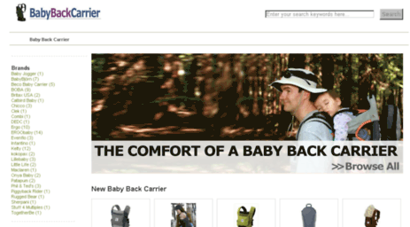 babybackcarrier.net