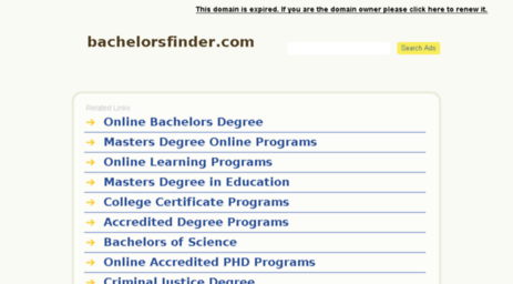 bachelorsfinder.com