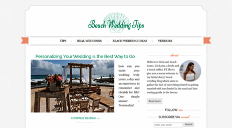 beachwedding.tips