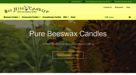 beehivecandles.com