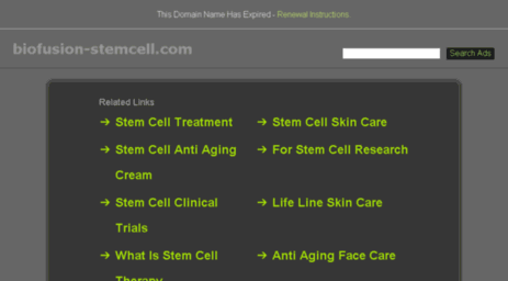 biofusion-stemcell.com