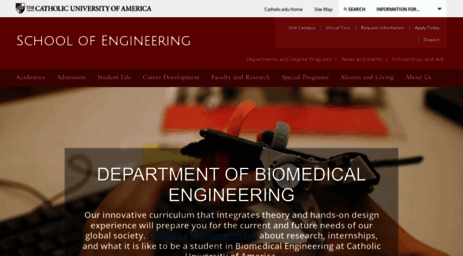 biomedical.cua.edu