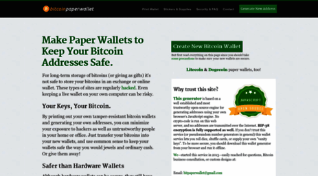 bitcoinpaperwallet.com