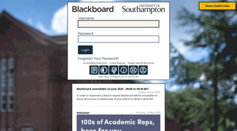 Soton blackboard Access Blackboard