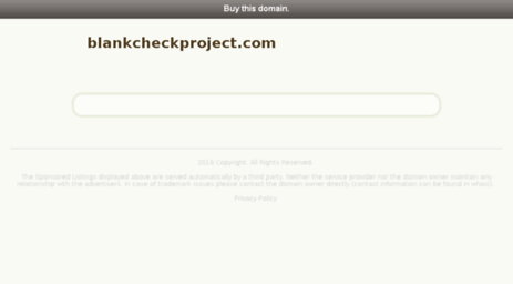 blankcheckproject.com