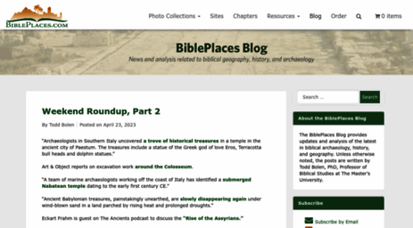 blog.bibleplaces.com