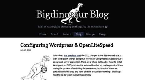 blog.bigdinosaur.org