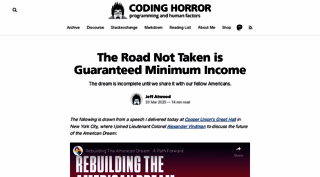 blog.codinghorror.com